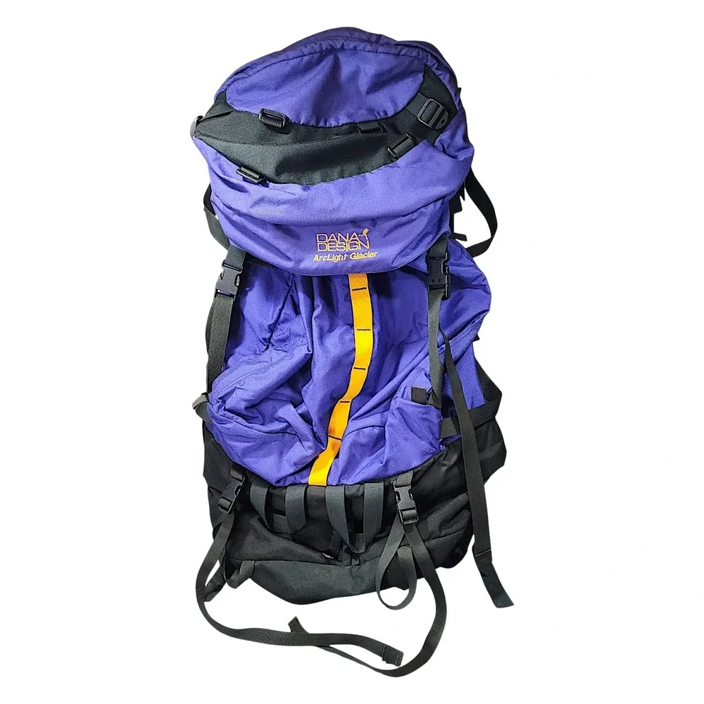 Dana Design Backpack ArcLight Glacier L Men Purple Hiking Internal Frame Vtg USA